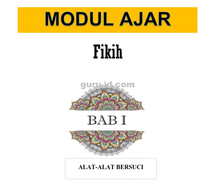 Modul ajar fiqih kelas 7 (fase d) Semester 1 dan 2 Mts kurikulum